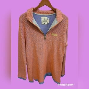 Sweater pullover zip up